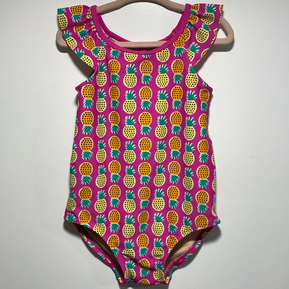Tea 4T Pineapple Print Swimsuit
